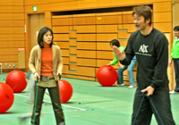 ヨガ、太極拳、バランスボール、セラバンド、ストレッチング、トランポビクス