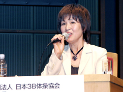 大澤 征子 ((社)日本3B体操協会理事長)